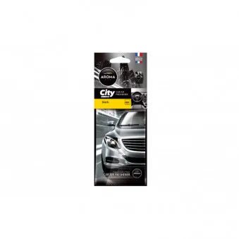 Désodorisant voiture AROMA CAR CITY CARD NOIR AMIO A92667