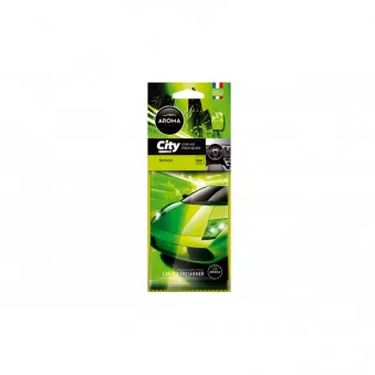 Désodorisant voiture AROMA CAR CITY CARD LEMON AMIO