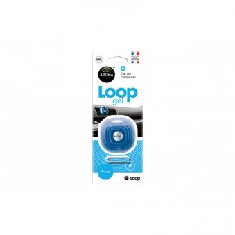 Désodorisant voiture AROMA CAR LOOP - Aqua AMIO A63114