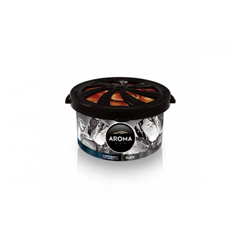 Désodorisant voiture AROMA ORGANIC Noir AMIO A92103