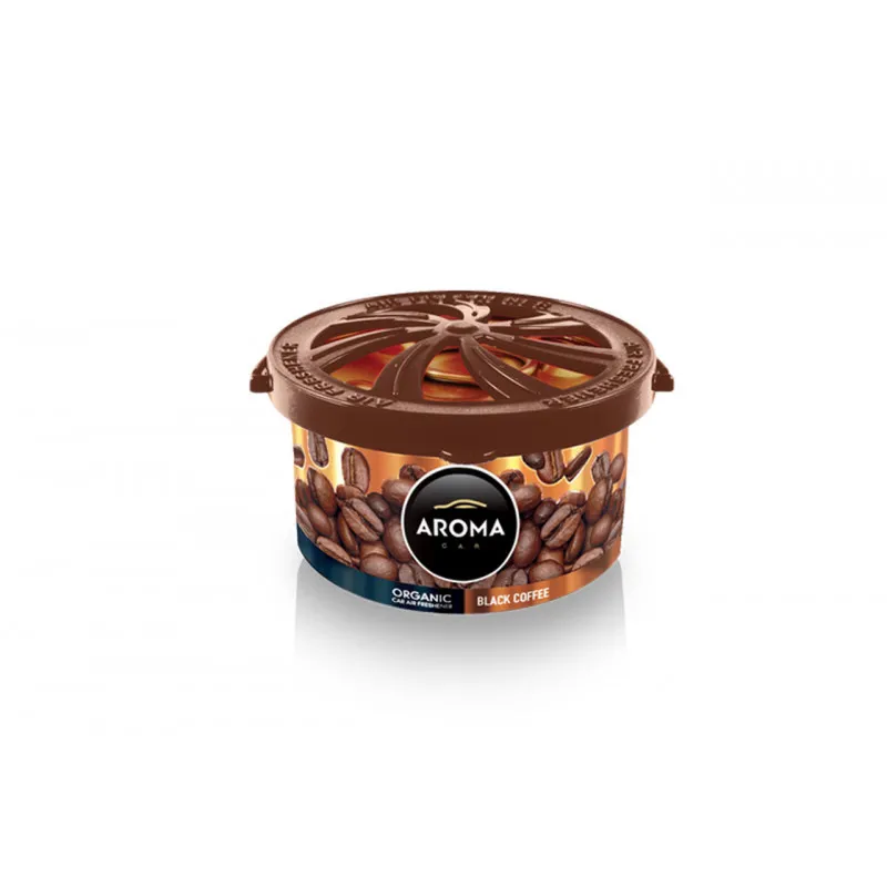Désodorisant voiture AROMA BIO Café noir AMIO A92102