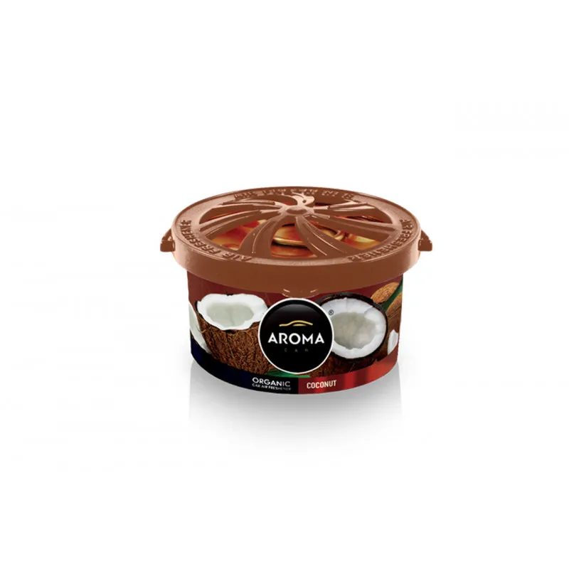 Désodorisant voiture AROMA BIO Noix de coco AMIO A92099