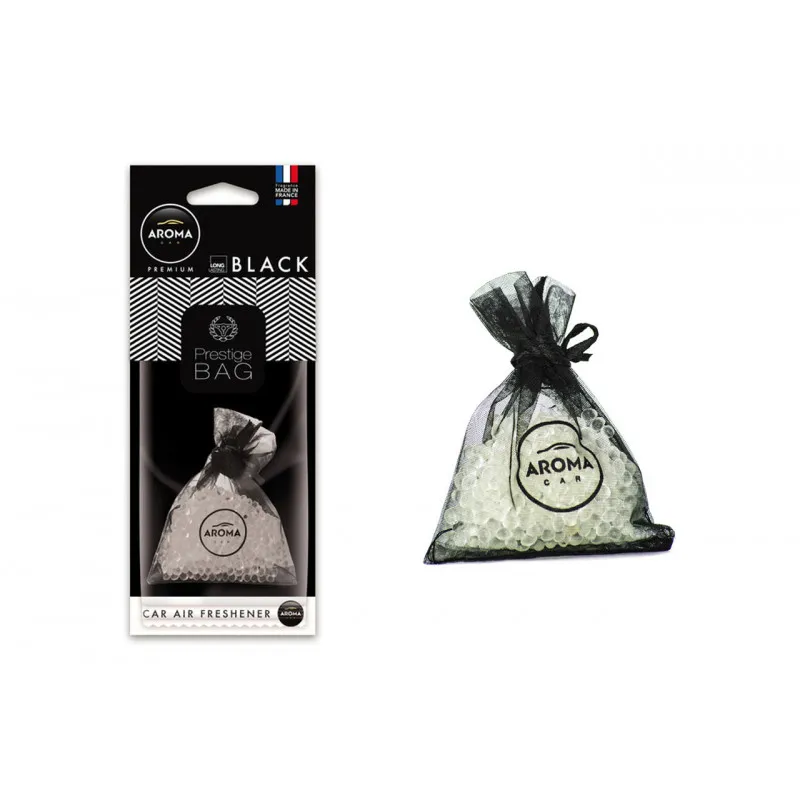 Désodorisant voiture AROMA PRESTIGE FRESH BAG NOIR AMIO A92512