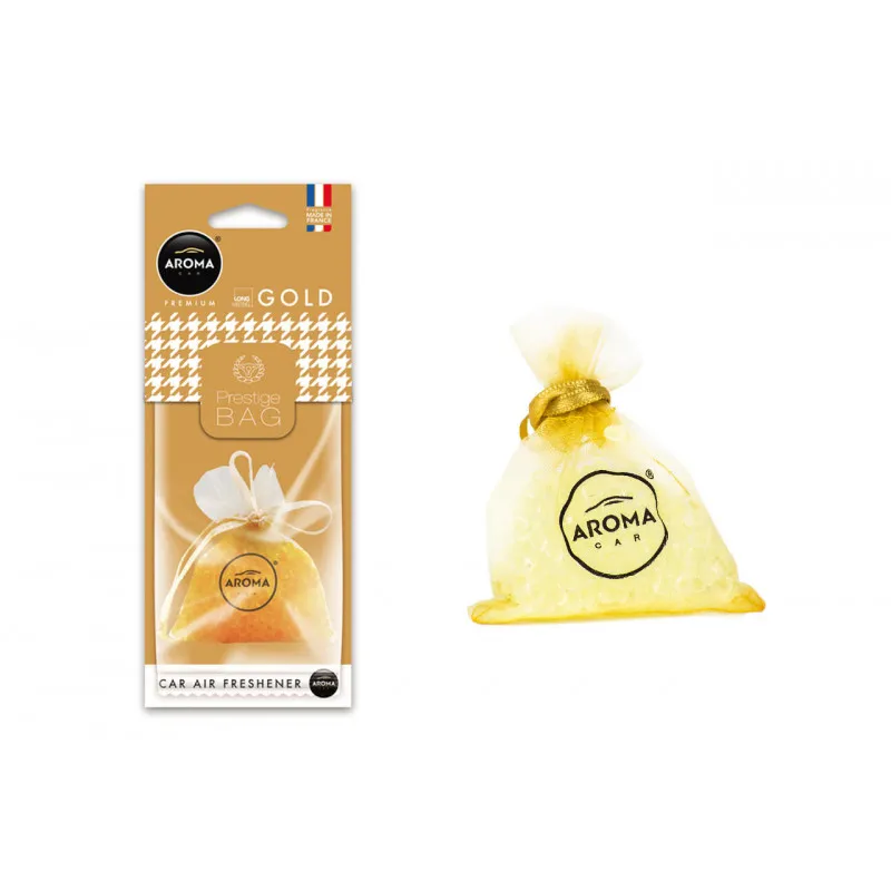 Désodorisant voiture AROMA PRESTIGE FRESH BAG GOLD AMIO A92513
