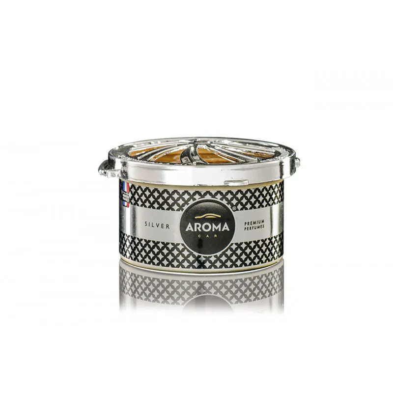 Désodorisant voiture AROMA PRESTIGE ORGANIC SILVER AMIO A92517