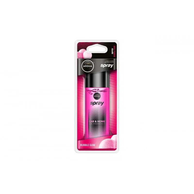 Désodorisant voiture AROMA SPRAY BUBBLE GUM AMIO A92797