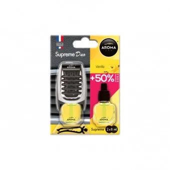 Désodorisant voiture AROMA SUPREME DUO VANILIA AMIO A92251