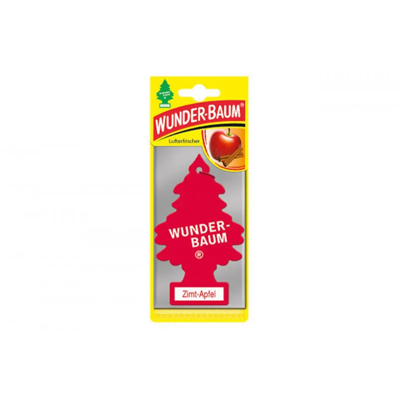 Assainisseur Air Car Wunder Baum - Pomme / Cannelle AMIO 23-054