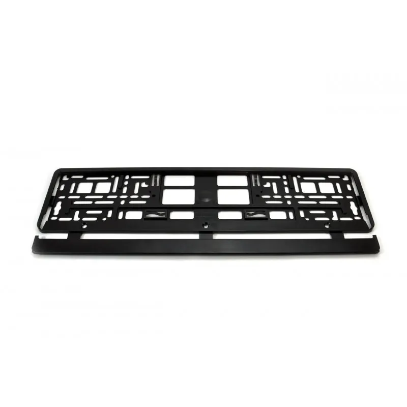 Cadre de plaque d'immatriculation - NOIR AMIO 01162