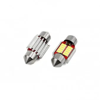 LED CANBUS 10smd 4014 Festoon 31mm Blanc 12V / 24V AMIO