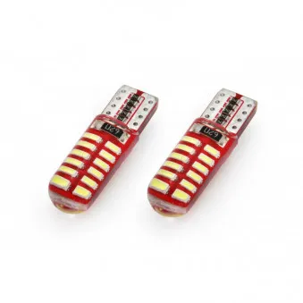 LED CANBUS 24SMD 3014 T10e (W5W) SILCA Blanc 12V AMIO