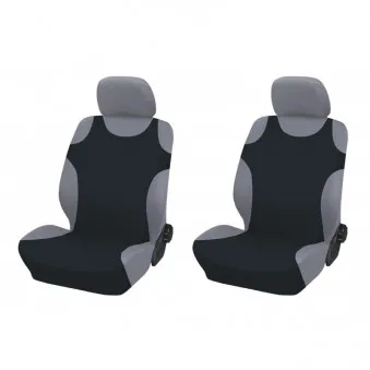 Housses de siège en coton "Chemises" - bleu, 2 pcs. AMIO