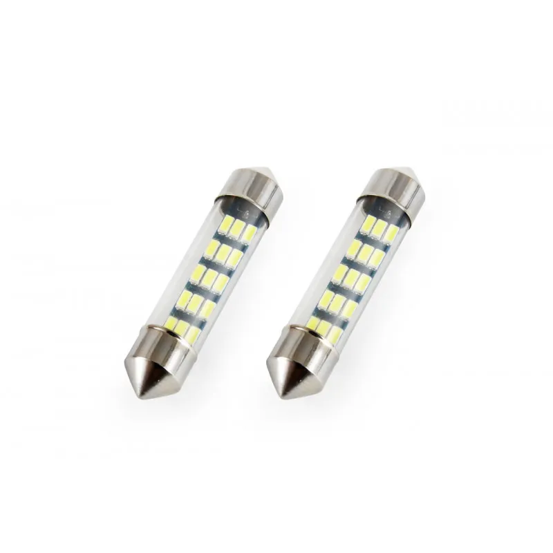 LED STANDARD Festoon C5W 15xSMD 3014 12V 39mm AMIO 01091