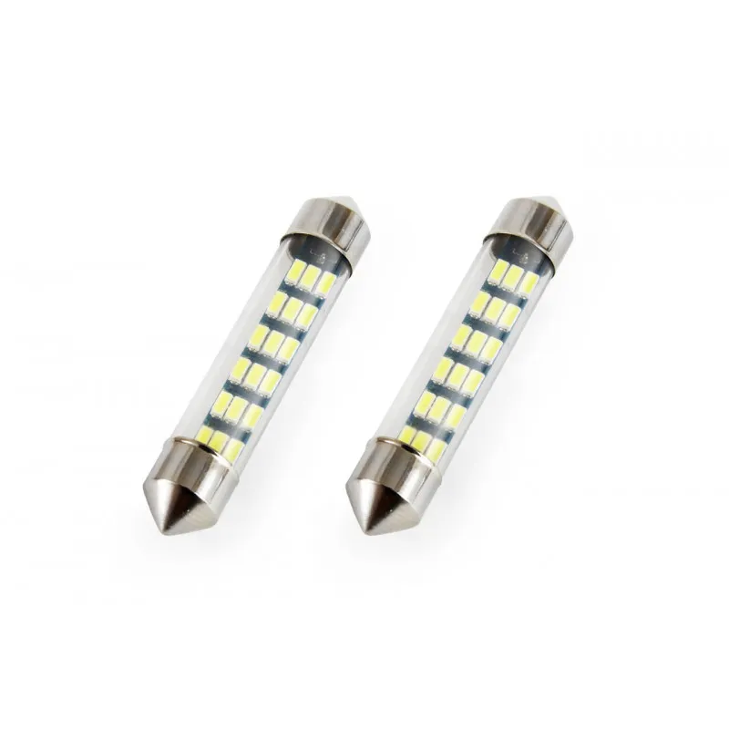 LED STANDARD Festoon C5W 18xSMD 3014 12V 41mm AMIO 01092