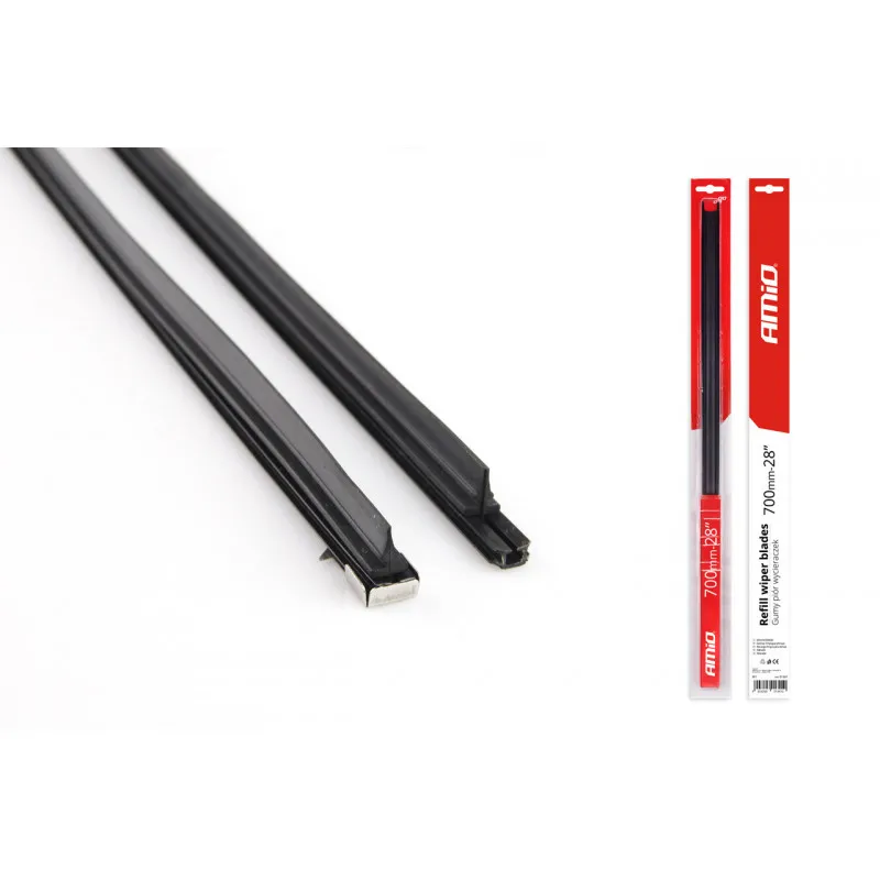 Recharge balais d'essuie-glace 700mm / 28 "- 2 pcs AMIO 01343