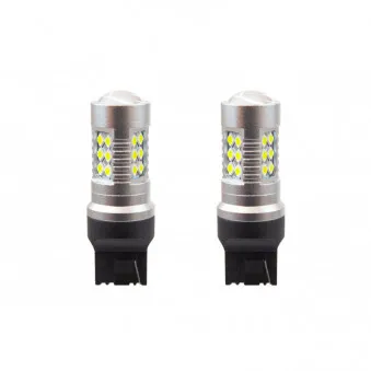 LED 1156 CANBUS 24SMD 3030 T20 7440 W21W Blanc 12V / 24V AMIO 01173