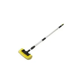 Brosse de voiture avec raccord d'eau, main télescopique max 260 cm AMIO 01274_260