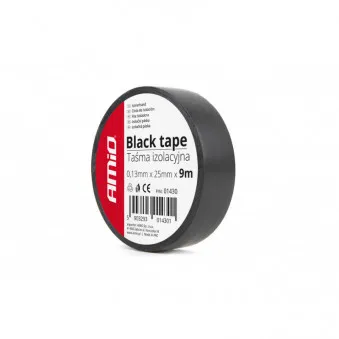 Ruban noir 25 mm x 9 m AMIO
