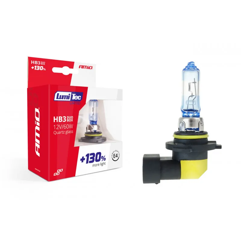 Lot de 2 Ampoules halogène HB3 AMIO 02103