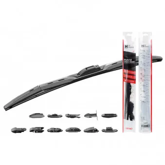 Balai d'essuie-glace hybride multiconnect 22 "(550mm) 11 adaptateurs AMIO