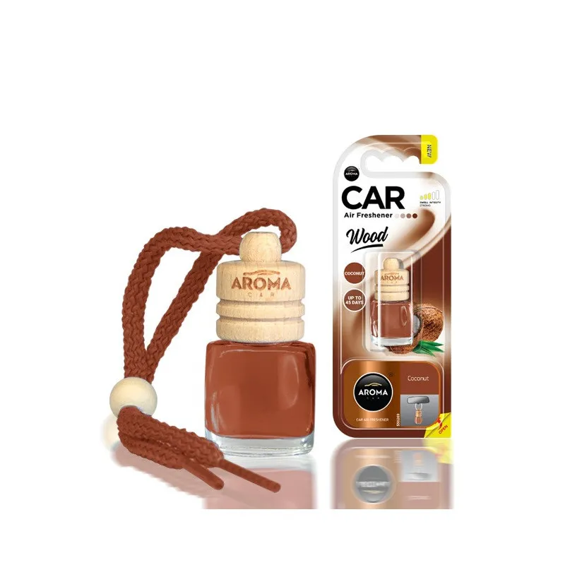 Désodorisant voiture AROMA WOOD COCONUT AMIO A83013