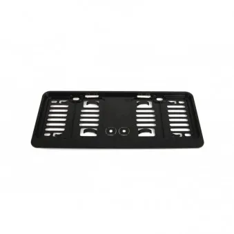 Cadre de plaque d'immatriculation petit - NOIR AMIO