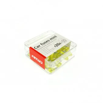 Lame de voiture fusibles mini boîte 50 pcs 20A AMIO 02221