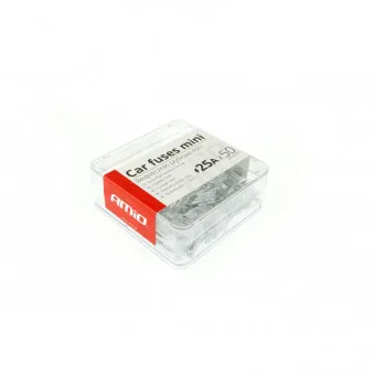 Lame de voiture fusibles mini boîte 50 pcs 25A AMIO