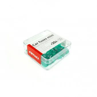 Lame de voiture fusibles mini boîte 50 pcs 30A AMIO 02223