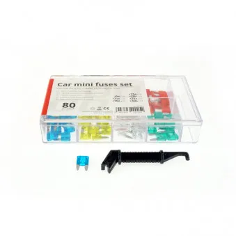 Lame de voiture fusibles mini boîte 80 pcs MIX AMIO