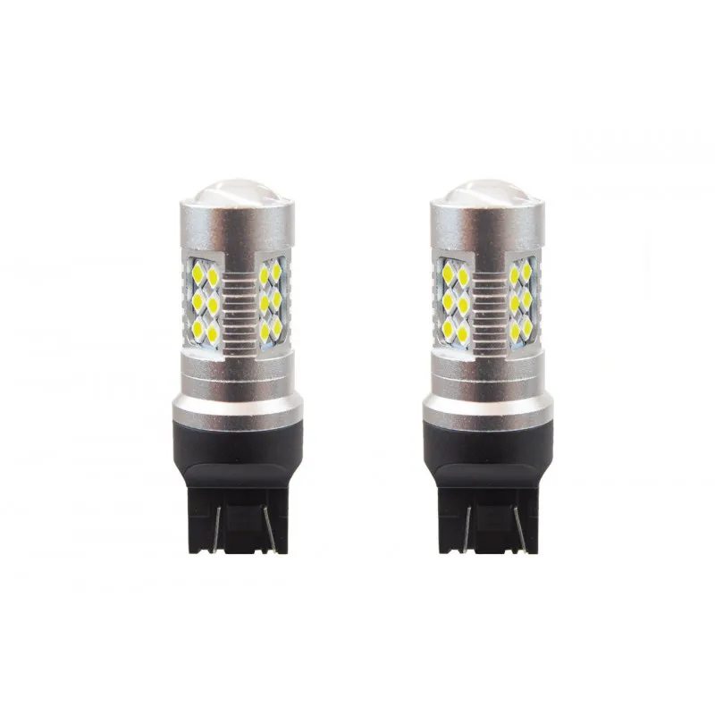 LED 1157 CANBUS 24SMD 3030 T20 7443 21 / 5W Blanc 12V / 24V AMIO 02126