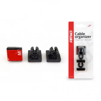 Organisateur de câbles 3 pièces - silicone AMIO 02234