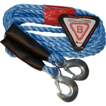 Corde de remorquage DMC 2500 kg "TITANIUM" - Haute qualité AMIO