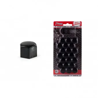 Capuchons pour boulons 17 mm noir AMIO G21301