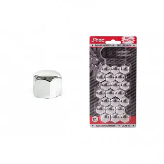 Capuchons pour boulons 17 mm chromés AMIO G21300
