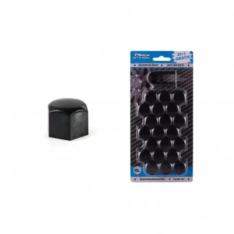 Capuchons pour boulons 19 mm noirs AMIO G21305