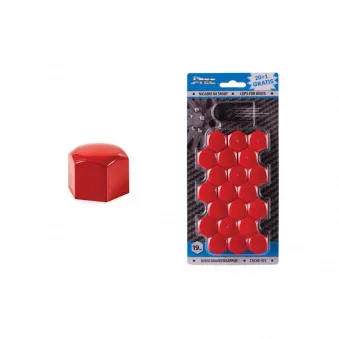 Capuchons pour boulons 19 mm rouge AMIO G21306