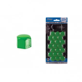 Capuchons pour boulons 19 mm vert AMIO G21307