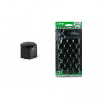 Capuchons pour boulons 21 mm noir AMIO G21309