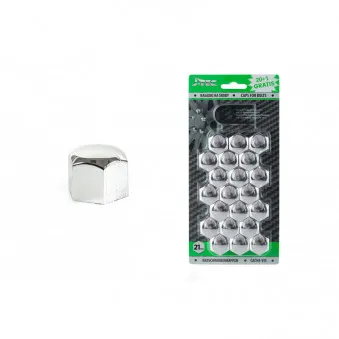 Capuchons pour boulons 21 mm chromés AMIO G21308