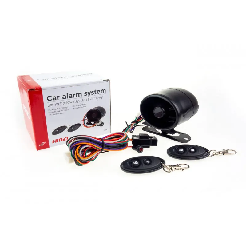 ALARME DE VOITURE DIY avec télécommande AMIO 02090
