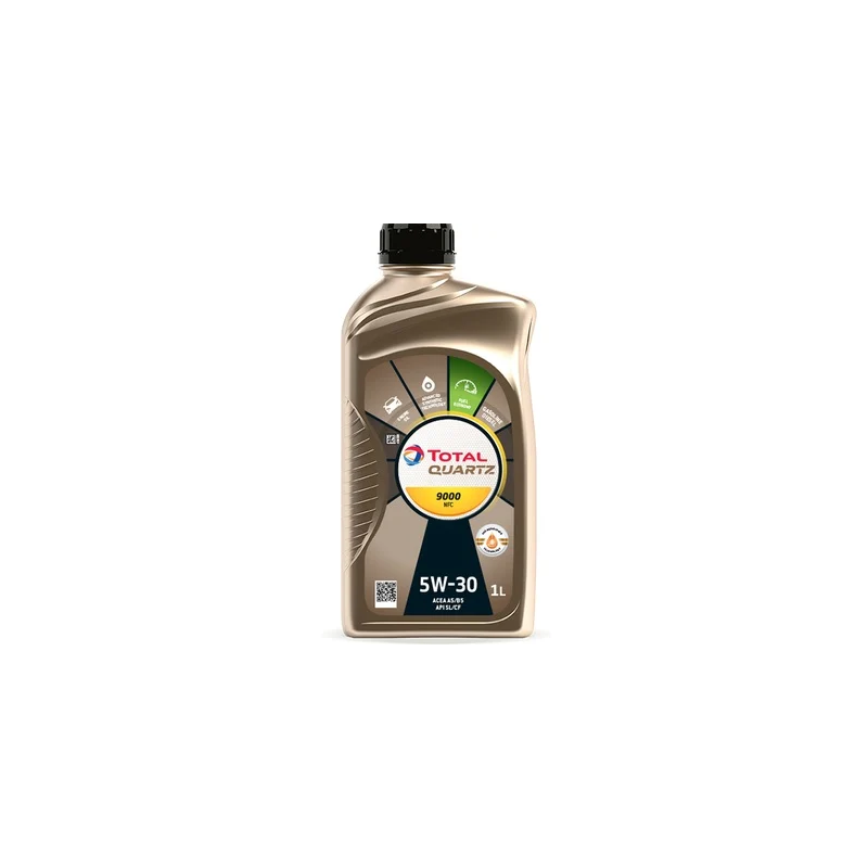 Huile moteur 5W-30 QUARTZ 9000 NFC A5/B5 - 1L TOTAL 213777