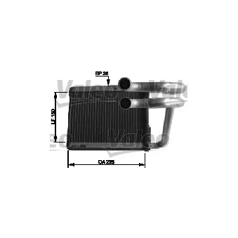 Système de chauffage VALEO 812434