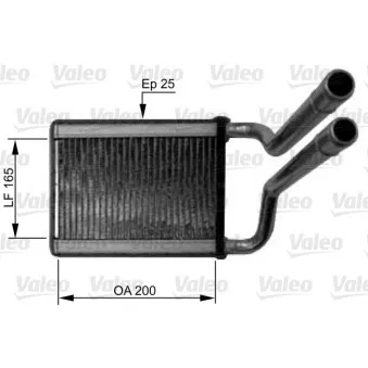 Système de chauffage VALEO 812438