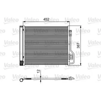 Condenseur, climatisation VALEO 814114