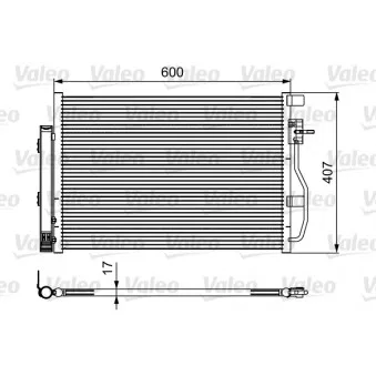 Condenseur, climatisation VALEO