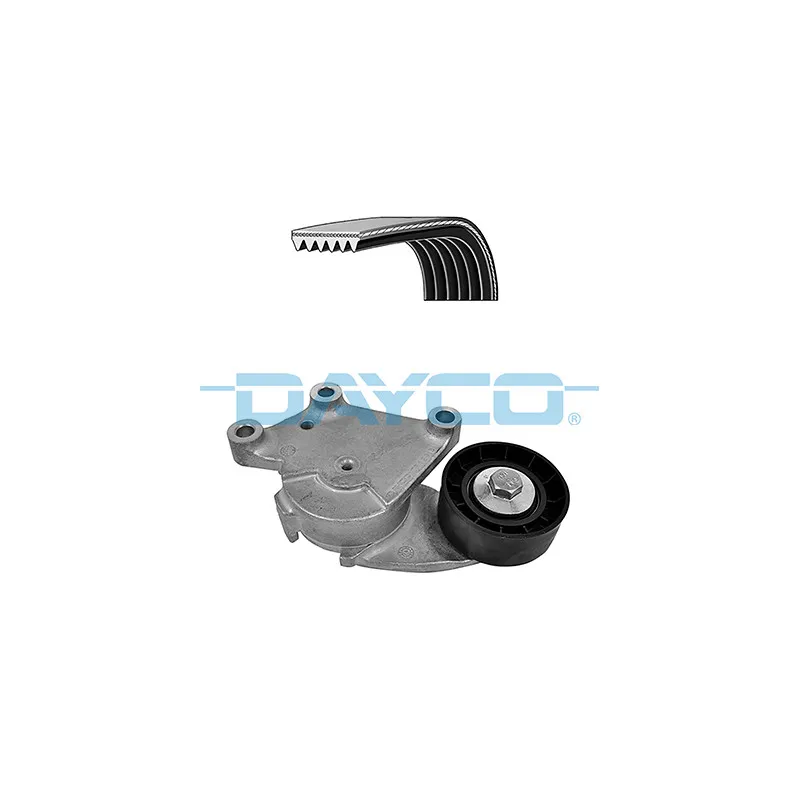 Jeu de courroies trapézoïdales à nervures DAYCO KPV410