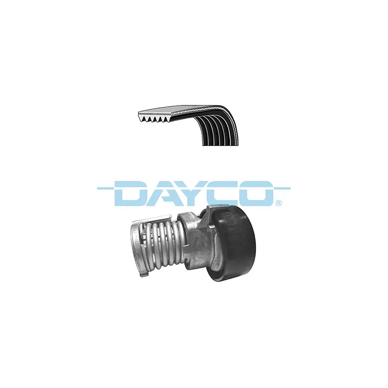 Jeu de courroies trapézoïdales à nervures DAYCO KPV717