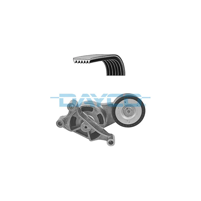 Jeu de courroies trapézoïdales à nervures DAYCO KPV891