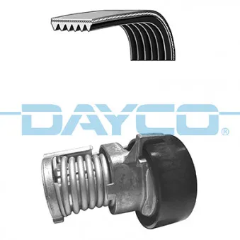 Jeu de courroies trapézoïdales à nervures DAYCO KPV902